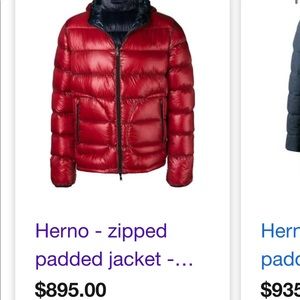 HERNO- Zipped Padded Jacket